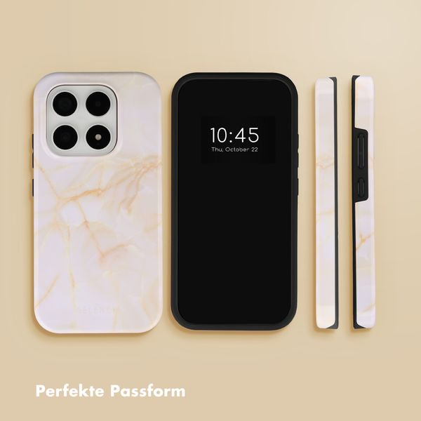 Selencia Vivid Rückabdeckung mit MagSafe Xiaomi 17 - Golden Beige Marble