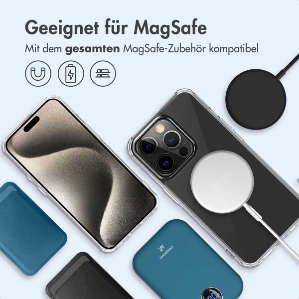 imoshion Protective Back Cover mit MagSafe iPhone 15 Pro Max - Transparent