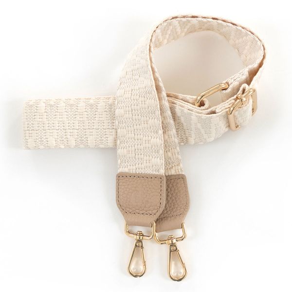 Dutchies Phone Strap - Verstellbare Universal-Telefonkordel - Latte Knit / Beige