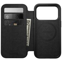 Nomad Modern Leather Folio Klapphülle Apple iPhone 18 Pro Max - Black