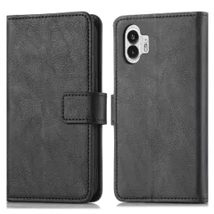 imoshion Luxuriöse Klapphülle Nothing Phone (2) - Schwarz