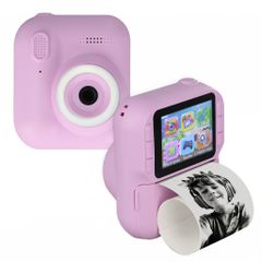 imoshion Kids Camera mit Fotodrucker - Kinderkamera - Fotos/Videos/Spiele - Lila