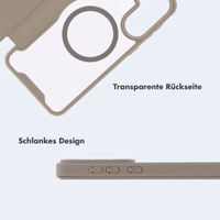 imoshion Transparente Bookcase mit MagSafe Samsung Galaxy A57 (5G) - Beige