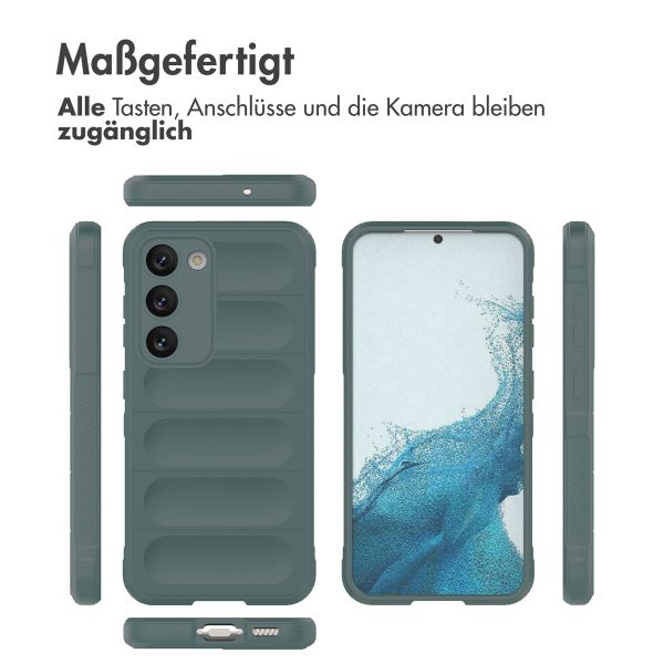 imoshion EasyGrip Back Cover für das Samsung Galaxy S23 - Dunkelgrün