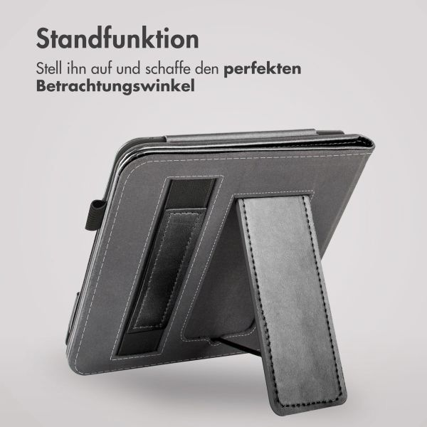 imoshion Klapphülle Sleepcover mit strap und stand für das Kobo Libra H2O - Schwarz