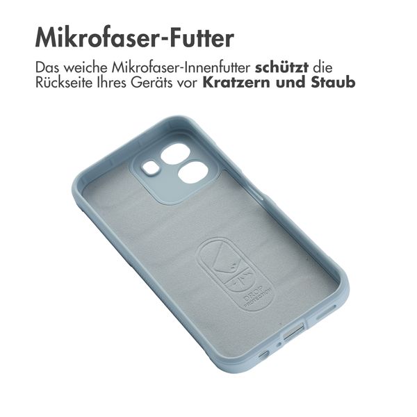imoshion EasyGrip Backcover Oppo A6x (4G/5G) - Hellblau