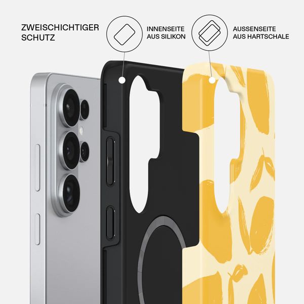 Burga Tough Back Cover MagSafe Samsung Galaxy S26 Ultra - Lemon Tart