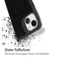 imoshion Rugged Hybrid Carbon Case mit MagSafe Apple iPhone 13 - Schwarz