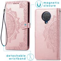 imoshion Mandala Klapphülle Nokia G10 / G20 - Roségold