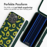 imoshion SilikonHülle design mit Band Apple iPhone 15 Pro - Avocado Green