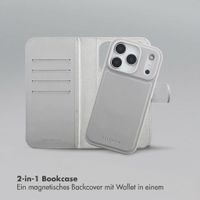 Accezz Edge abnehmbare Bookcase mit MagSafe Apple iPhone 18 Pro / 17 Pro - Grau