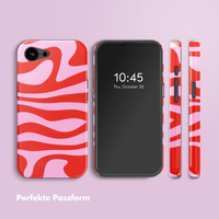 Selencia Vivid Rückabdeckung mit MagSafe Apple iPhone 16e - Dream Swirl Pink