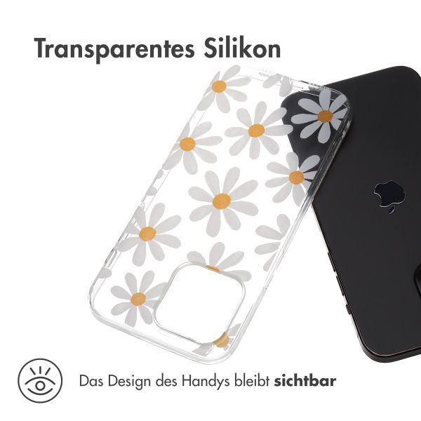 imoshion Design Hülle für das iPhone 15 Pro Max - Daisy flower