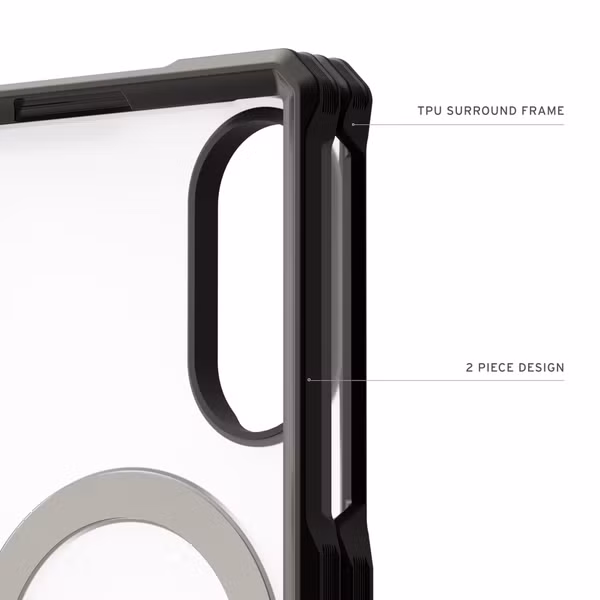 UAG Mouve XTE Magnetic Backcover Samsung Galaxy Z Fold 8 - Ice