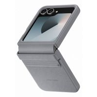 Samsung Original KindSuit Vegan Leather Case Samsung Galaxy Z Flip 6 / Flip 7 FE - Gray
