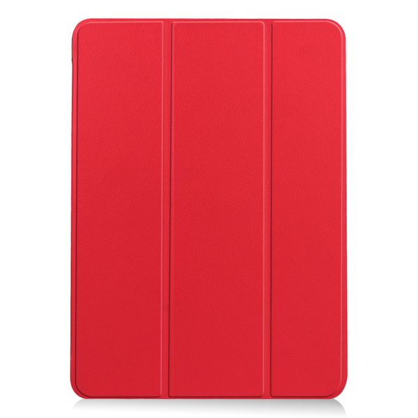 imoshion Trifold Klapphülle für das iPad Air 11 Zoll (2024) M2 / Air 5 (2022) / Air 4 (2020) - Rot