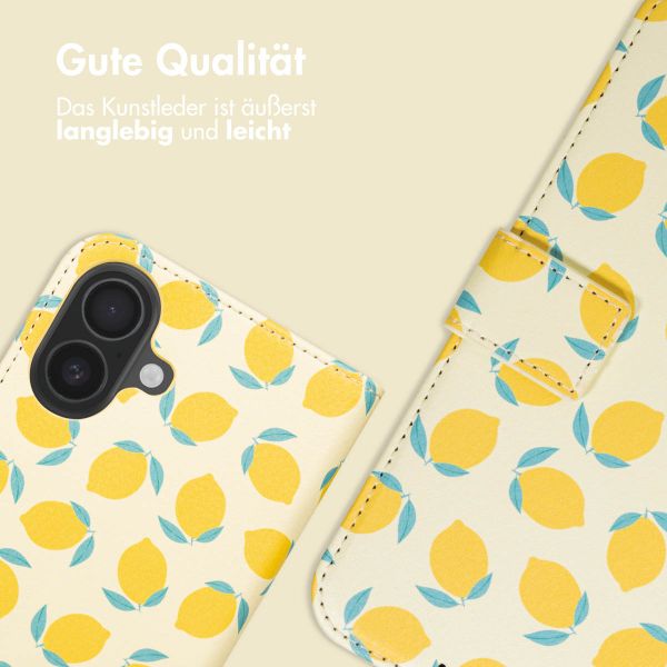 imoshion Design Klapphülle Apple iPhone 17 - Citrus Dream