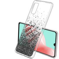 imoshion Design Hülle Samsung Galaxy A41 - Spritzer - Schwarz