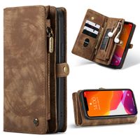 CaseMe Luxuriöse 2-in-1-Portemonnaie-Klapphülle Leder iPhone 12 Mini