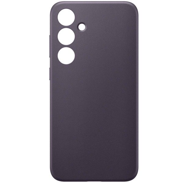 Samsung Original Hülle aus veganem Leder für das Galaxy S24 Plus - Dark Violet