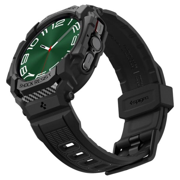 Spigen Rugged Armor™ Pro Case für die Samsung Galaxy Watch Ultra (2024/2025) - Mattschwarz