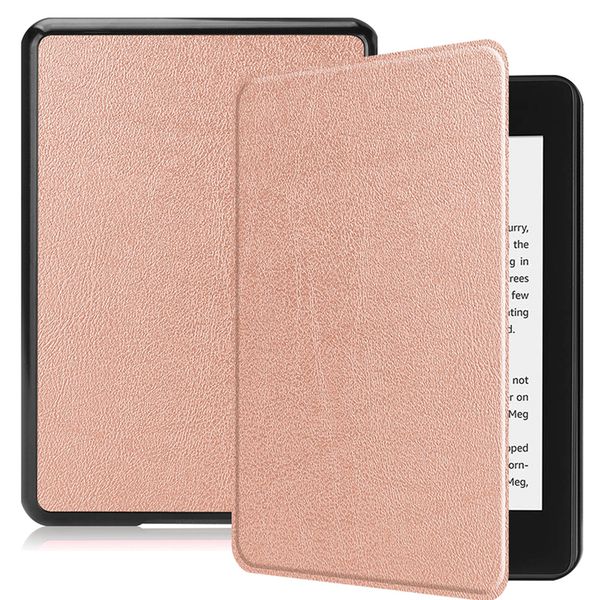 imoshion Slim Hard Case Sleepcover für das Amazon Kindle Paperwhite 4 (2018) -Roségold