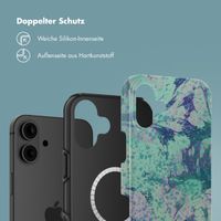 Selencia Vivid Tough Back Cover MagSafe für das Apple iPhone 16 - Fresh Paint Green