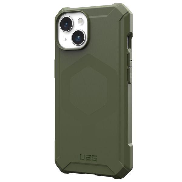 UAG Essential Armor MagSafe für das iPhone 15 - Olive Drab