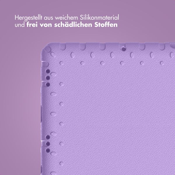 imoshion Schutzhülle mit Handgriff kindersicher Samsung Galaxy Tab A11 Plus / A9 Plus - Lila