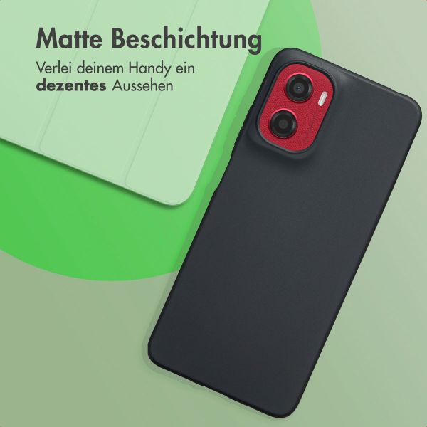 imoshion TPU Color Cover Motorola Moto G05 / E15 - Schwarz