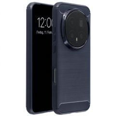 imoshion Brushed Back Cover Honor Magic8 Pro - Dunkelblau