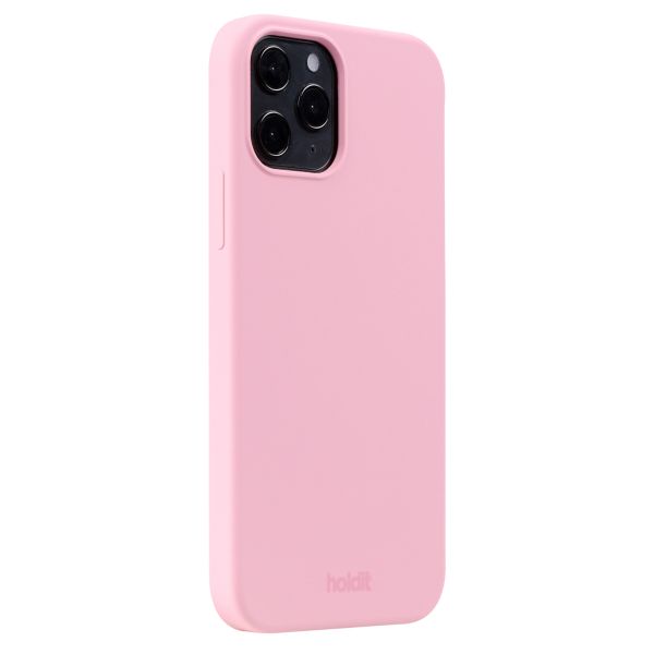 Holdit Silicone Case für das iPhone 12 (Pro) - Pink