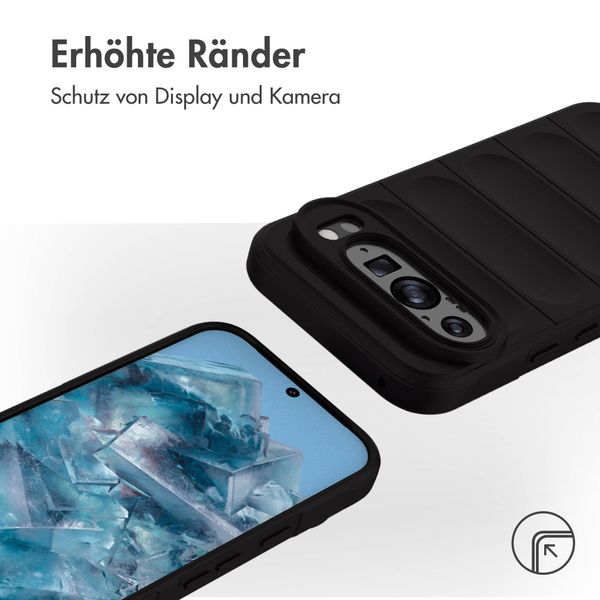 imoshion EasyGrip Back Cover für das Google Pixel 9 / 9 Pro - Schwarz