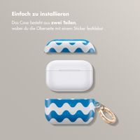 Selencia Vivid Case Apple AirPods Pro - Wave Vibes Classic Blue