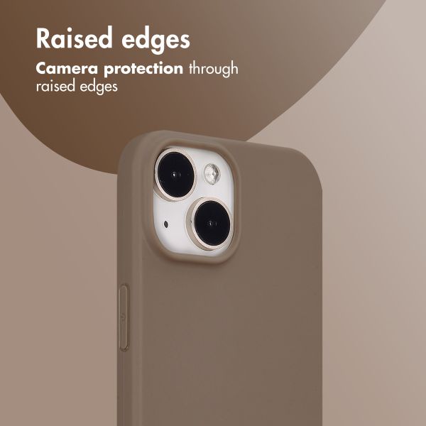 imoshion TPU Color Cover Apple iPhone 15 - Braun