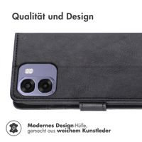 imoshion Luxuriöse Klapphülle Oppo A6x (4G/5G) - Schwarz