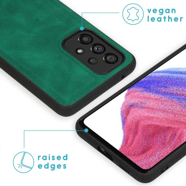imoshion Entfernbare 2-1 Luxus Klapphülle Samsung Galaxy A53 - Dunkelgrün