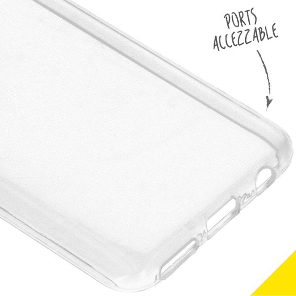 Accezz Clear TPU Backcover Samsung Galaxy A40 - Transparent