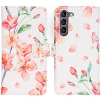 imoshion Design TPU Klapphülle für das Samsung Galaxy S23 Plus - Blossom Watercolor