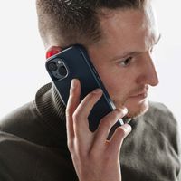 Accezz MagSafe Leather Backcover für das Apple iPhone 16 Pro Max - Nightfall Blue