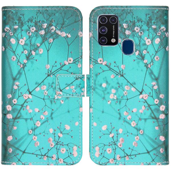 imoshion Design TPU Klapphülle Samsung Galaxy M31- Blossom