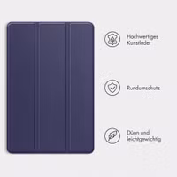 imoshion Trifold Klapphülle Apple iPad Pro 11 (2022 / 2021 / 2020 / 2018) - Dunkelblau