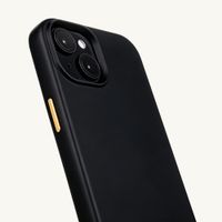 Selencia Rivièra Backcover mit MagSafe mit abnehmbaren Haken Apple iPhone 15 - Velvet Black