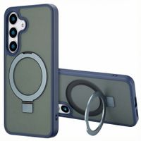 Accezz Ring Stand Backcover mit MagSafe Samsung Galaxy S25 Plus - Blau