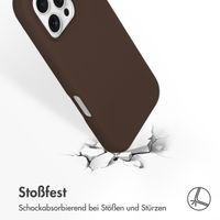 Accezz Liquid Silikoncase mit MagSafe Apple iPhone 16 Pro Max - New Tea Brown