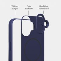 Accezz Grip Backcover mit MagSafe Apple iPhone 17 - Dunkelblau