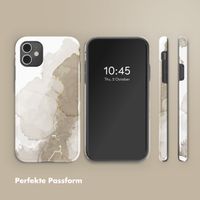 Selencia Vivid Back Cover Apple iPhone 11 - Marble Light Brown