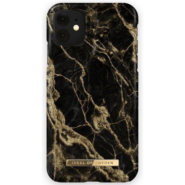 iDeal of Sweden Fashion Back Case für das iPhone 11 - Golden Smoke Marble