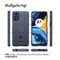 imoshion Rugged Shield Backcover für das Motorola Moto G22 / E32 / E32s - Dunkelblau