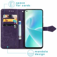 imoshion Mandala Klapphülle für das OnePlus Nord 2T - Violett